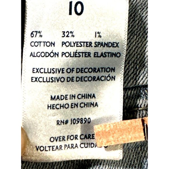 Seven7 Tummyless High Rise Skinny Jeans Light Wash Distressed Stretch Denim 10 - Picture 12 of 16